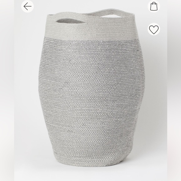 H&M Other - NWT Jute H&M home large storage basket